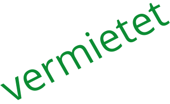 vermietet