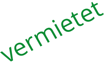 vermietet